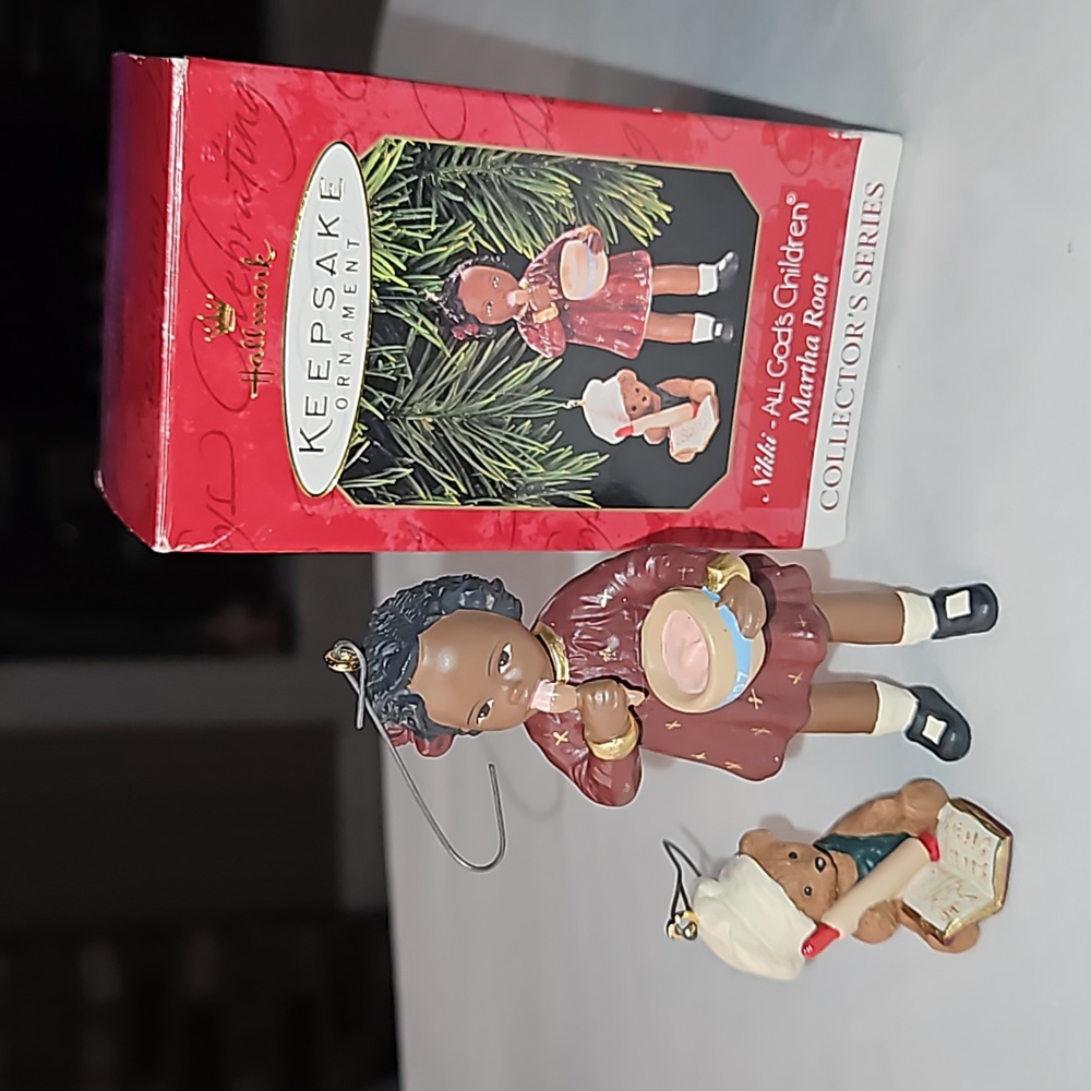 Hallmark Nikki all God's Children Christmas ornament